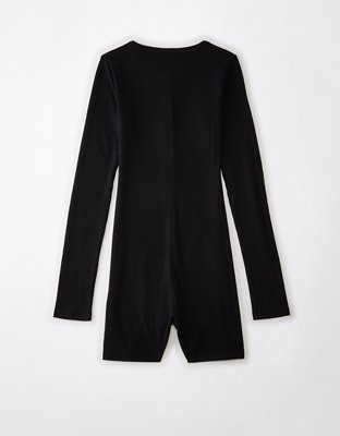 AE LongSleeve Knit Henley Onesie