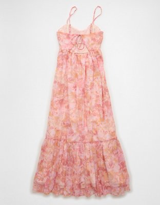 ae cut out tiered maxi dress AE Babydoll Tiered Maxi Dress