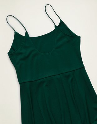 AE Knit Scoop-Back Midi Dress