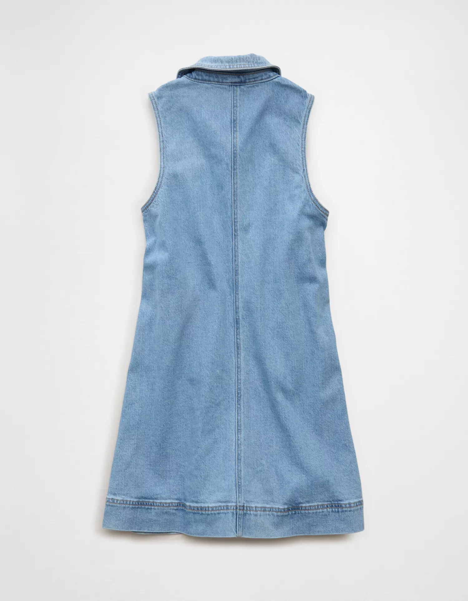 AE Denim Polo Mini Dress - thumbnail 4