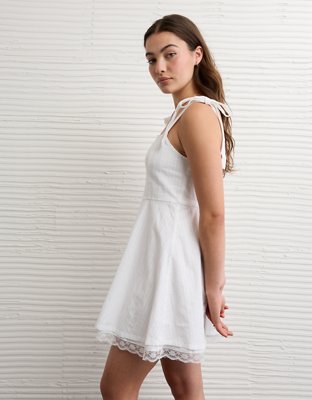black linen dress mini Montego Mini Dress