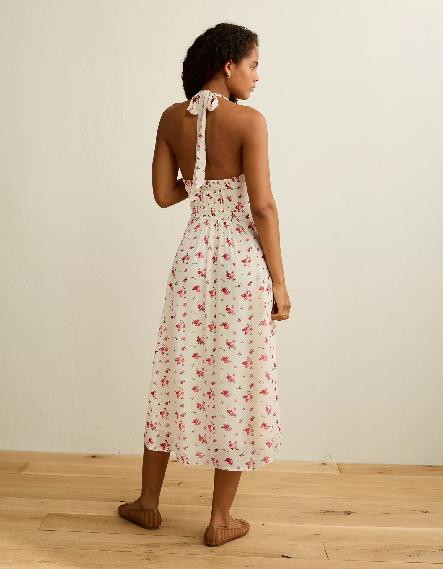 AE V-Neck Corset Maxi Dress - thumbnail 2