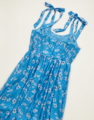 AE Scoop Neck Corset Midi Dress