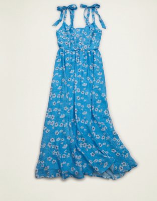 AE Scoop Neck Corset Midi Dress