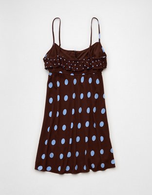 AE Tie-Front Slip Mini Dress