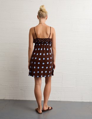 AE Tie-Front Slip Mini Dress