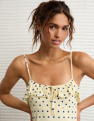 AE Tie-Front Slip Mini Dress