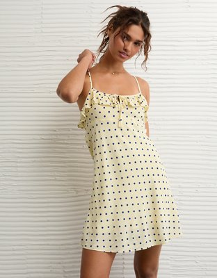 AE Tie-Front Slip Mini Dress