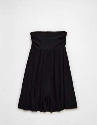 AE Sunchaser Strapless Babydoll Mini Dress