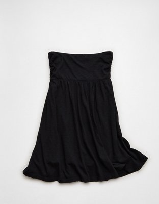 AE Sunchaser Strapless Babydoll Mini Dress