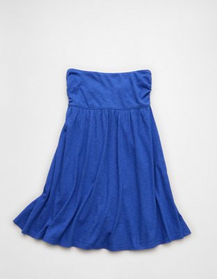 AE Sunchaser Strapless Babydoll Mini Dress