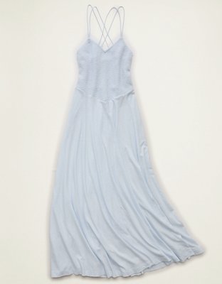 AE Sunchaser Smocked Maxi Dress