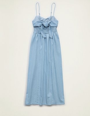 Robe mi-longue à fentes en cœur AE