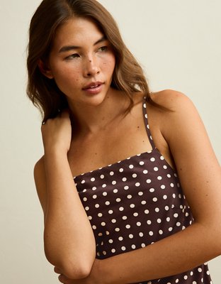 AE High Neck Slip Mini Dress