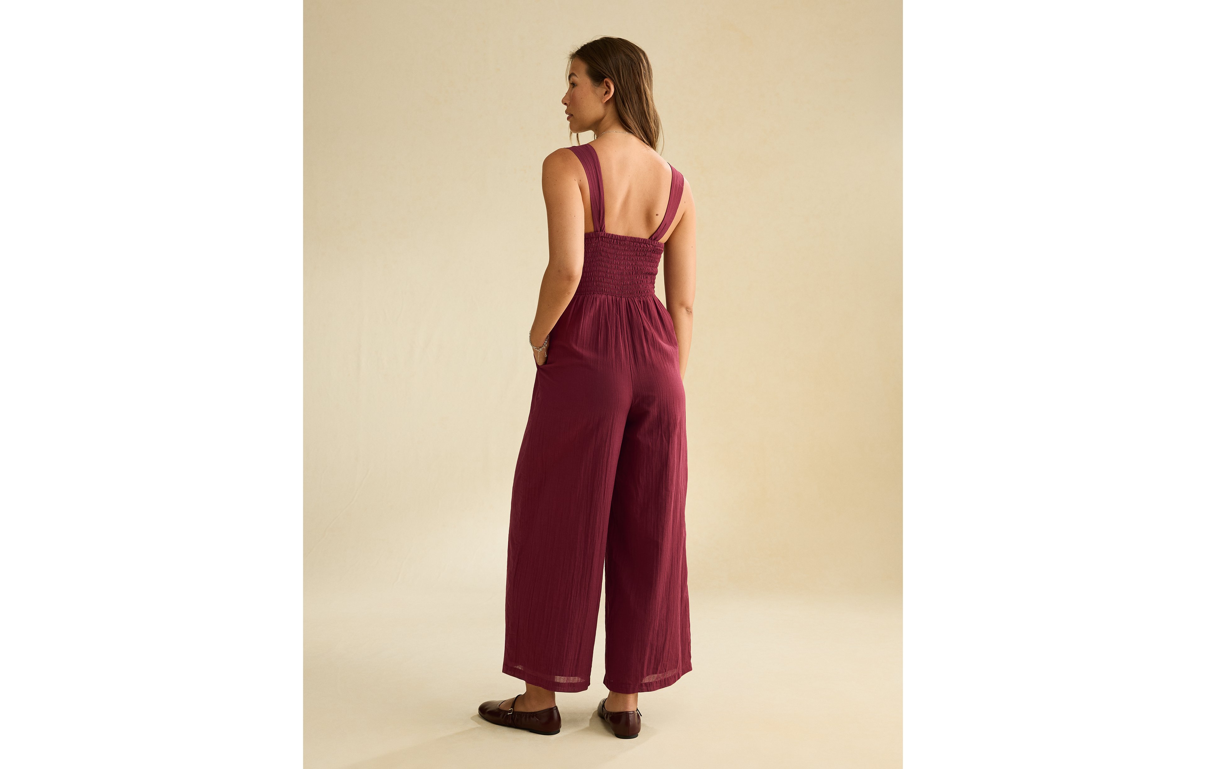 AE Smocked Bella Jumpsuit