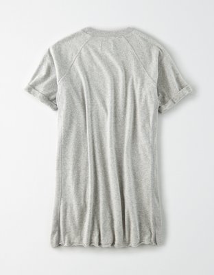 Женские платья American Eagle AE Fleece Oversized T-Shirt Dress — фото 2