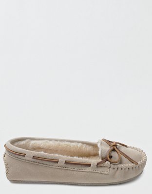 Minnetonka women's cally sale faux fur slipper