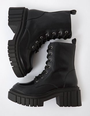 AE Lace-Up Lug Boot