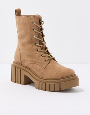 Lug sole lace up on sale boots