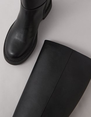 AE Vegan Leather Riding Boot