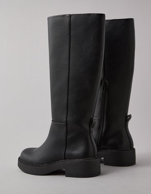 AE Vegan Leather Riding Boot