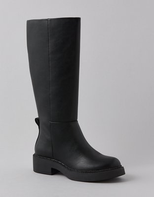 AE Vegan Leather Riding Boot