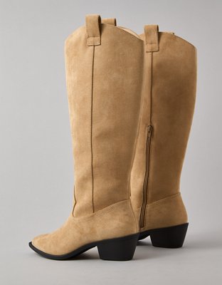 western boots knee high