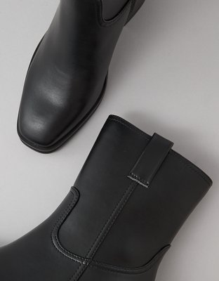American Eagle AE Vegan Leather Pull-On Bootie — фото 3