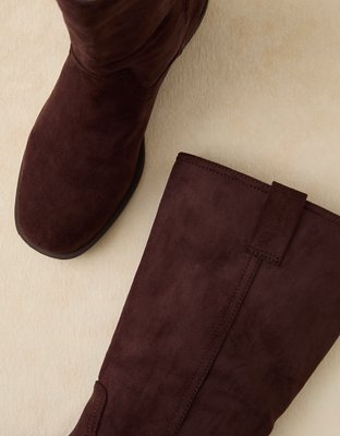 AE Knee-High Slouchy Moto Boot