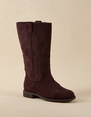AE Knee-High Slouchy Moto Boot