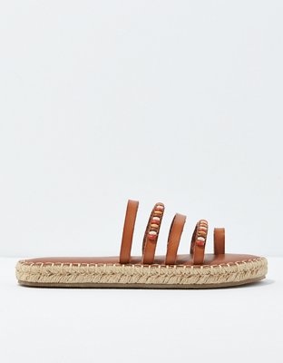 Женские сандалии American Eagle AE Beaded Toe-Ring Espadrille Sandal — фото 2