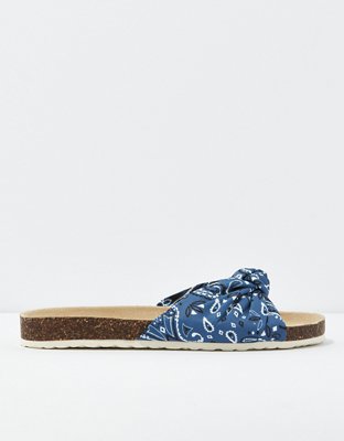 Женские сандалии American Eagle AE Knotted Bandana Slide Sandal — фото 2