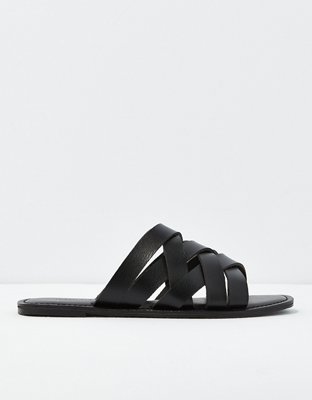 Женские сандалии American Eagle AE Woven Slide Sandal — фото 2
