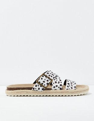 Женские сандалии American Eagle AE Animal Print Espadrille Sandal — фото 2