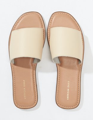 AE Leather Slide Sandal