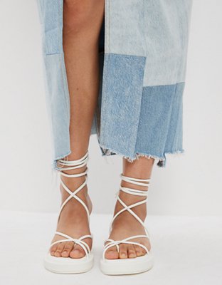 AE Platform Lace-Up Sandal