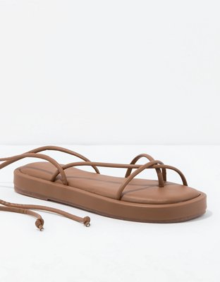 American eagle store lace up sandals