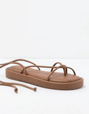 AE Platform Lace-Up Sandal