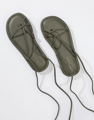 AE Platform Lace-Up Sandal