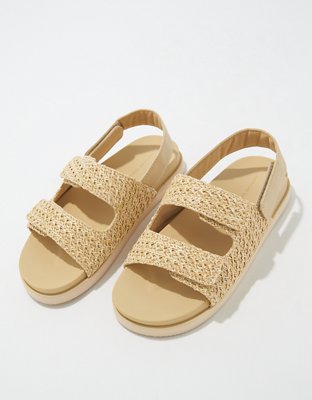 Женские сандалии American Eagle AE Raffia Slingback Sandal — фото 2