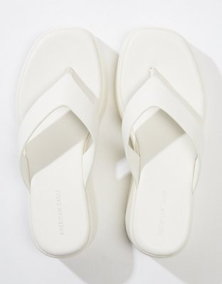 American eagle white discount sandals