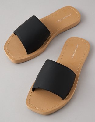 Женские сандалии American Eagle AE Vegan Leather Slide Sandal — фото 2