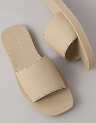 AE Vegan Leather Slide Sandal