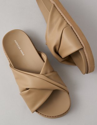 Женские сандалии American Eagle AE Twist Slide Vegan Leather Sandal — фото 3