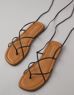 AE Strappy Lace-Up Sandal