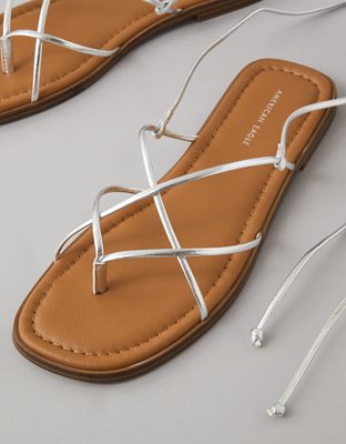 AE Strappy Lace-Up Sandal