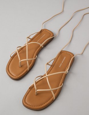 AE Strappy Lace-Up Sandal