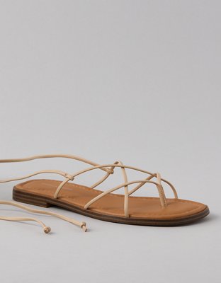 AE Strappy Lace-Up Sandal