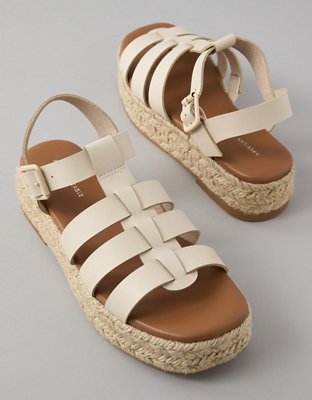 Женские сандалии American Eagle AE Vegan Leather Fisherman Sandal — фото 3