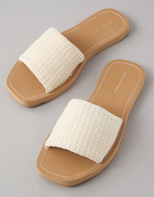 Женские сандалии American Eagle AE Textured Slide Sandal — фото 2